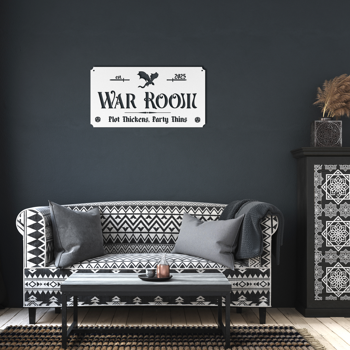 Die-Cut_Metal_Signs_White_Dark_Living_Room_Mockup.png