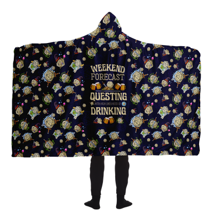 DND Weekend Forecast Hooded Blanket
