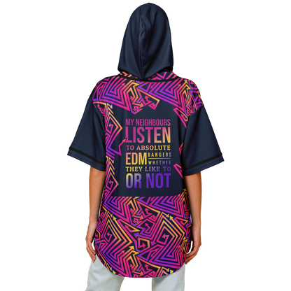 EDM Bangers EDM Jersery All Black - Available for a Strictly Limited Time - Buy 2 & Get FREE Shipping