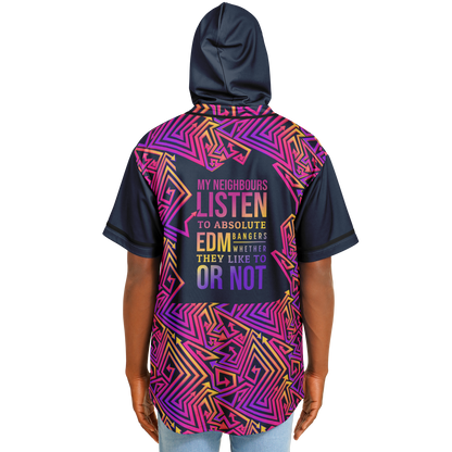 EDM Bangers EDM Jersery All Black - Available for a Strictly Limited Time - Buy 2 & Get FREE Shipping
