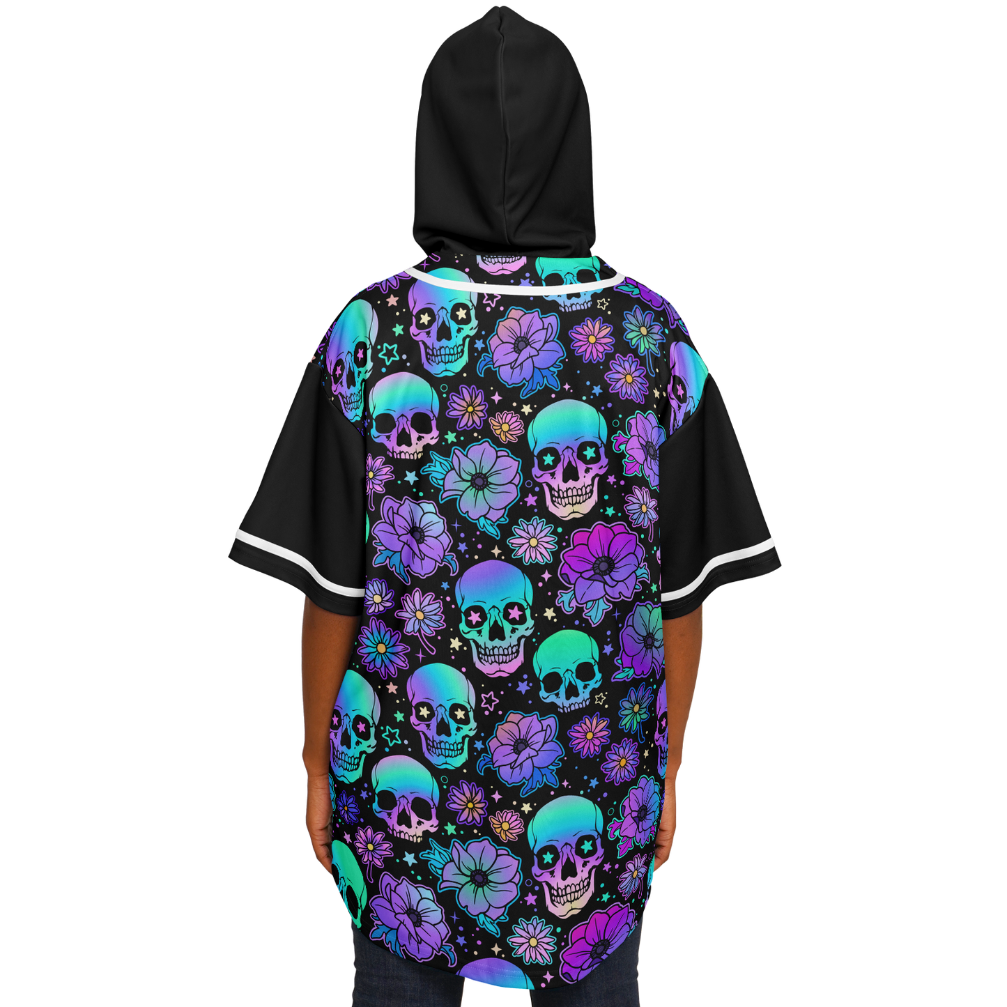 Psychedelic Rave EDM Jersey with Hood - Available for a Strictly Limited Time - Buy 2 for FREE Shipping