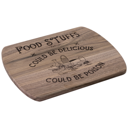 DND_Chopping_Board_-_Could_Be_Delicious_Dark_Rounded_H_Angle_Mockup.png