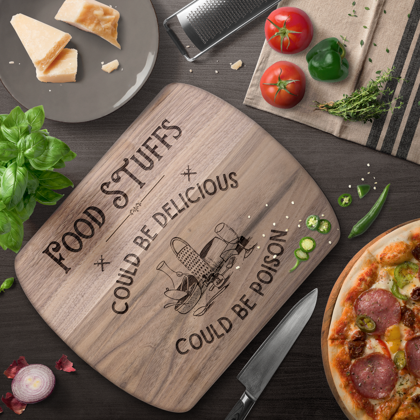 DND_Chopping_Board_-_Could_Be_Delicious_Dark_Rounded_H_Lifestyle_Mockup.png