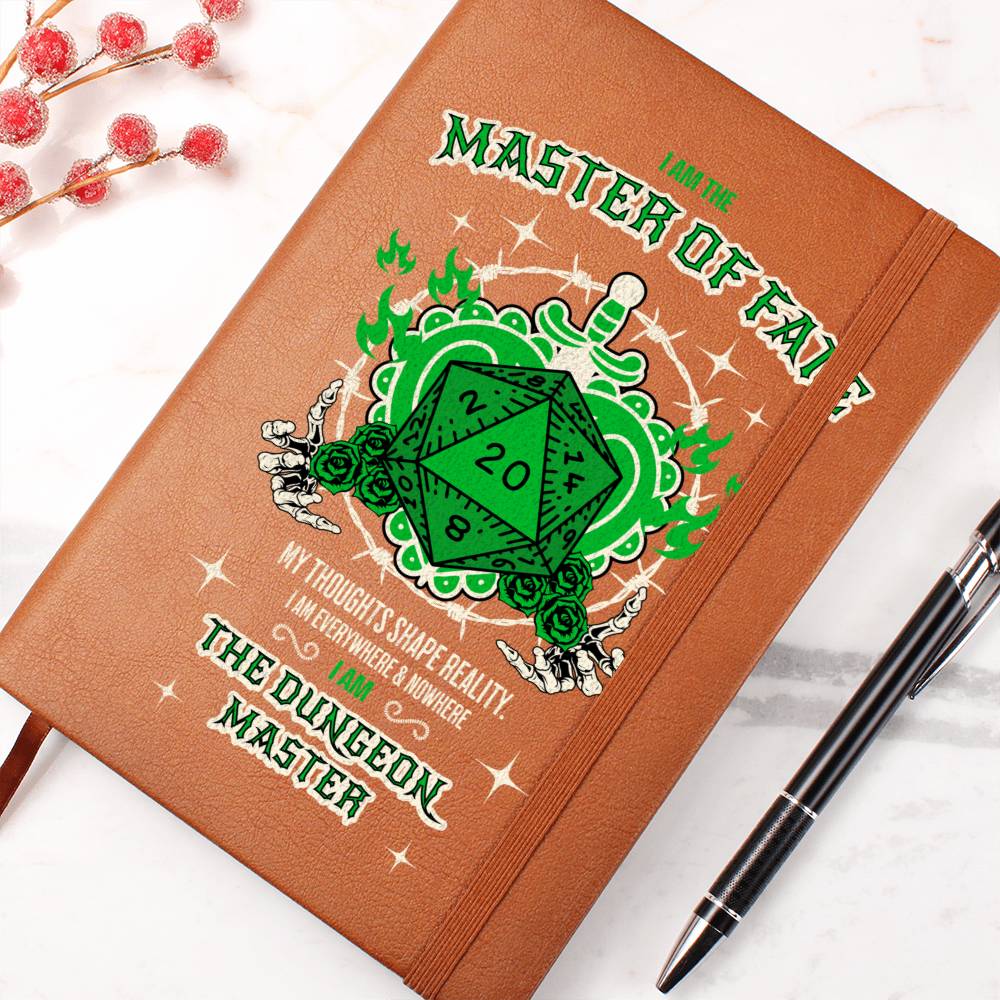 DND Journal Dungeon Master "Master of Fate - Limited Edition Character Development Journal
