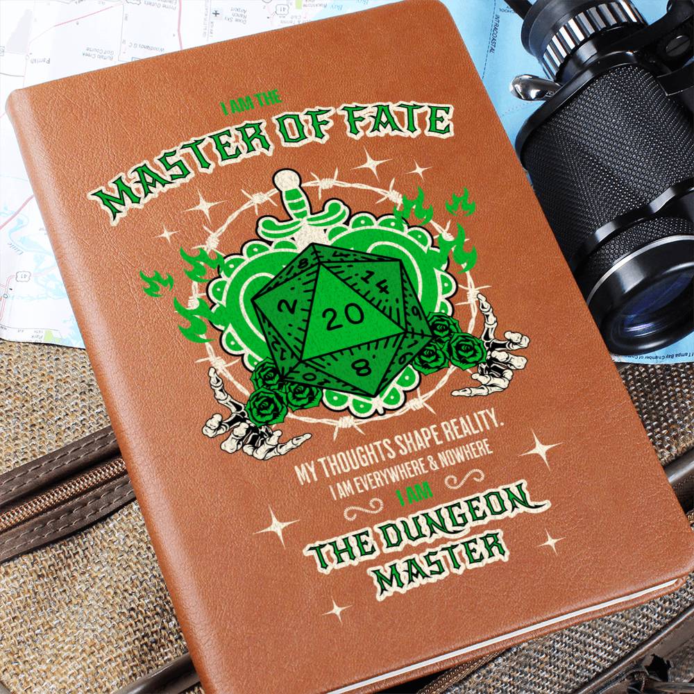 DND Journal Dungeon Master "Master of Fate - Limited Edition Character Development Journal