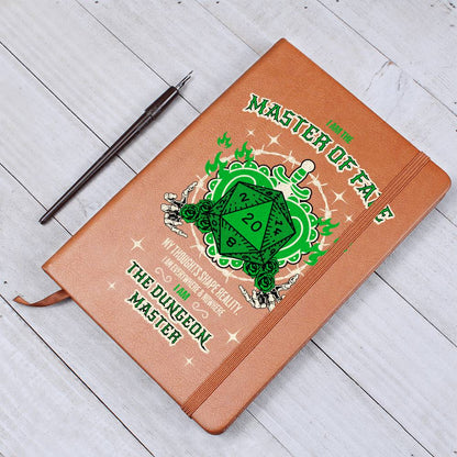 DND Journal Dungeon Master "Master of Fate - Limited Edition Character Development Journal
