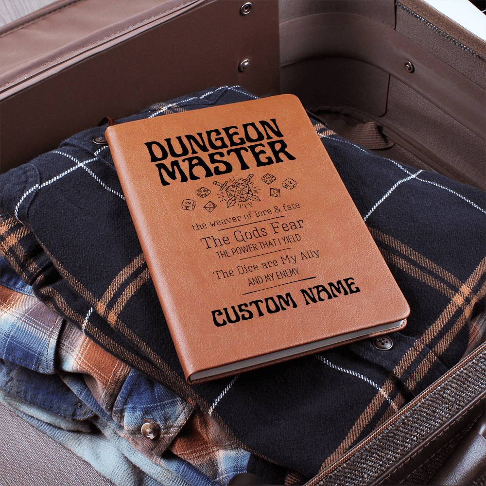 Custom DND Journal for Dungeon Masters - Perfect DND Gift for the Dungeon Master
