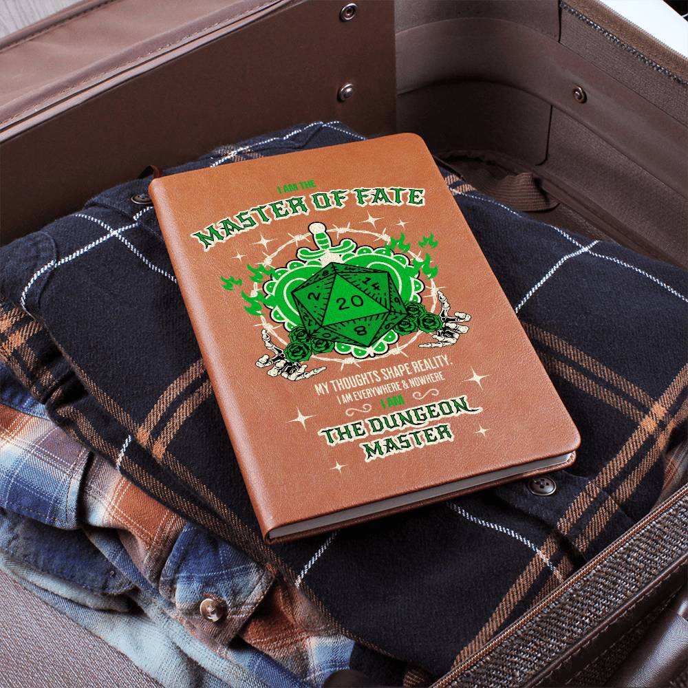 DND Journal Dungeon Master "Master of Fate - Limited Edition Character Development Journal