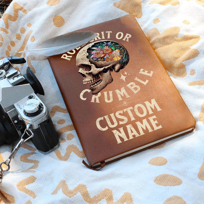 DND Journal Roll Crit or Crumble Custom Personalization Perfect Gift for DM
