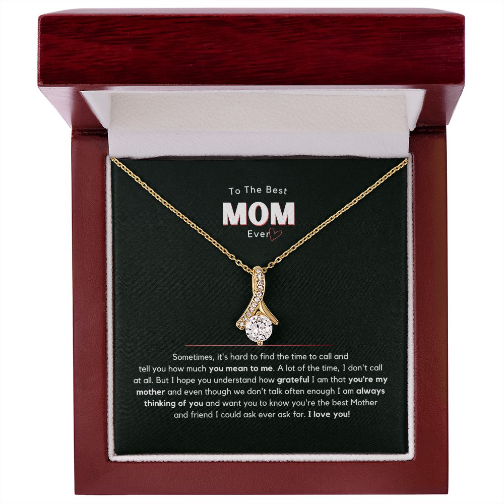 Sometimes It's Hard to Say Stunning Necklace with Message Card | Ships FAST & FREE From the USA 🇺🇸