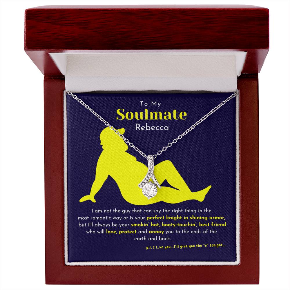 Personalized My Soulmate, Your Not so Knight Necklace - Ships FAST From the USA 🇺🇸