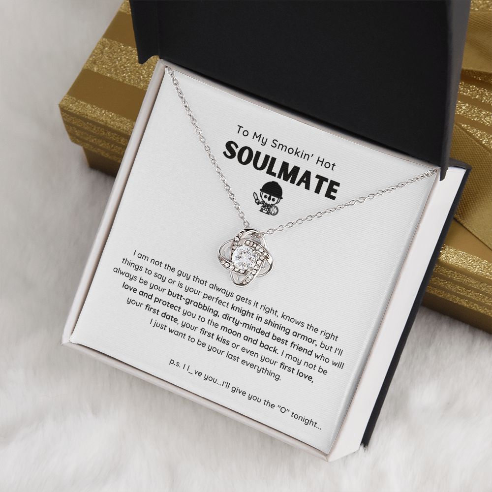 Cute Soulmate I L_VE Your Hilarious & Cute Love Knot Necklace | Ships FAST & FREE From the USA🇺🇸