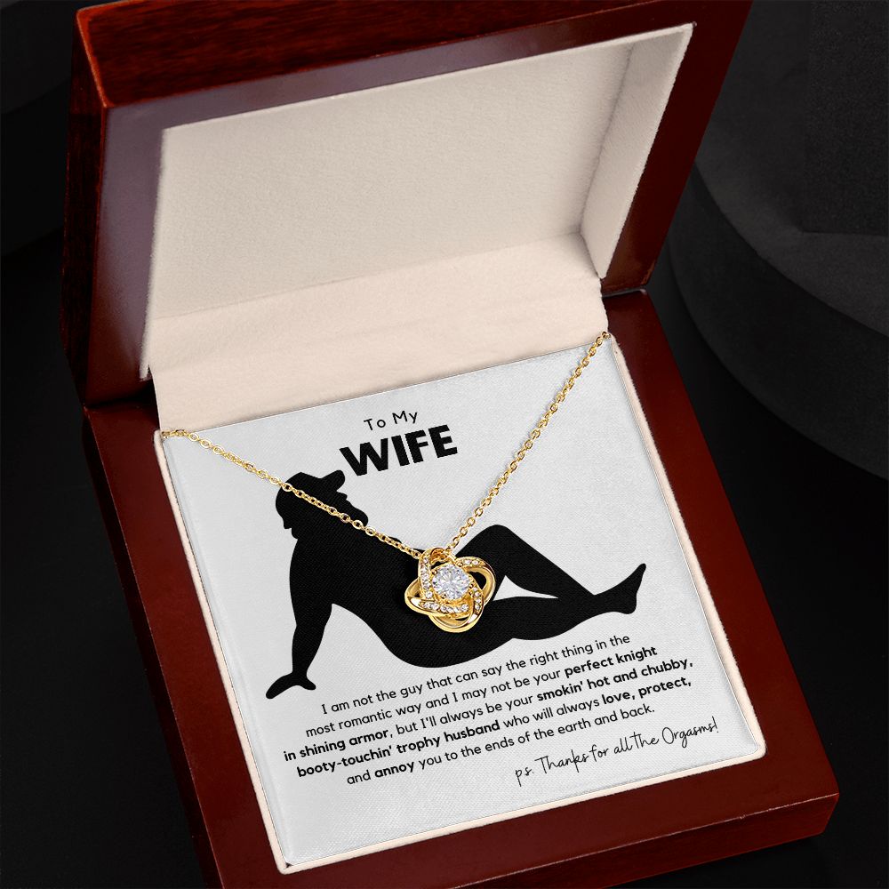 Funny Gift for Wife or Soulmate from Smokin' Hot & Chubby Husband, To My Wife Birthday Gift, Perfect as an Anniversary, Birthday or Valentine's Day Gift with FREE Earrings