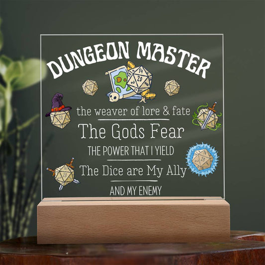 DND Decor for Dungeon Masters - Perfect DND Gift for the Dungeon Master