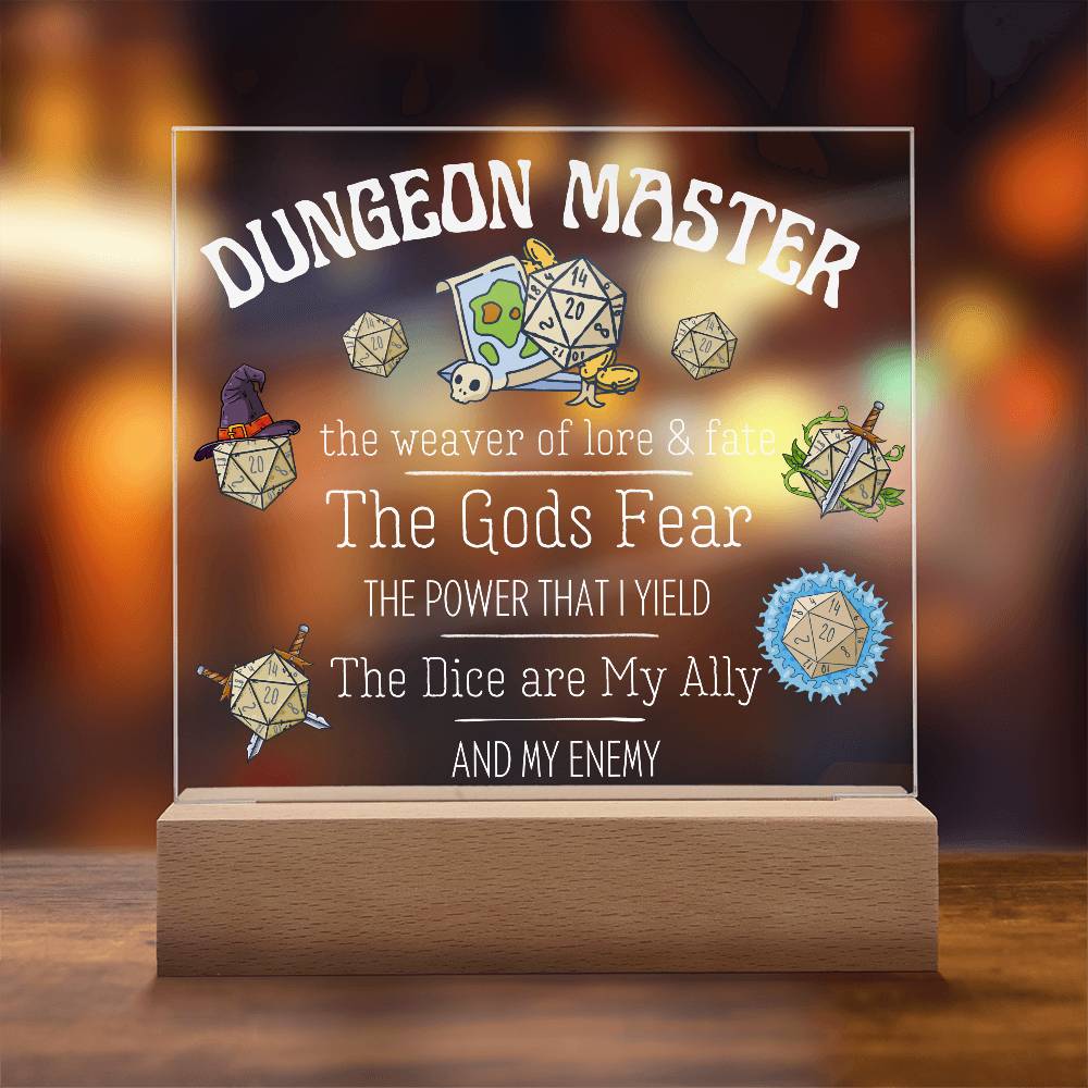 DND Decor for Dungeon Masters - Perfect DND Gift for the Dungeon Master