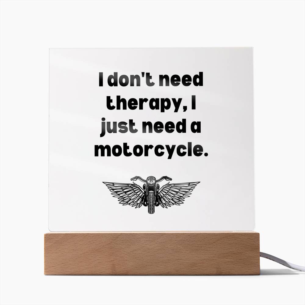 Motorcycles Are Therapy