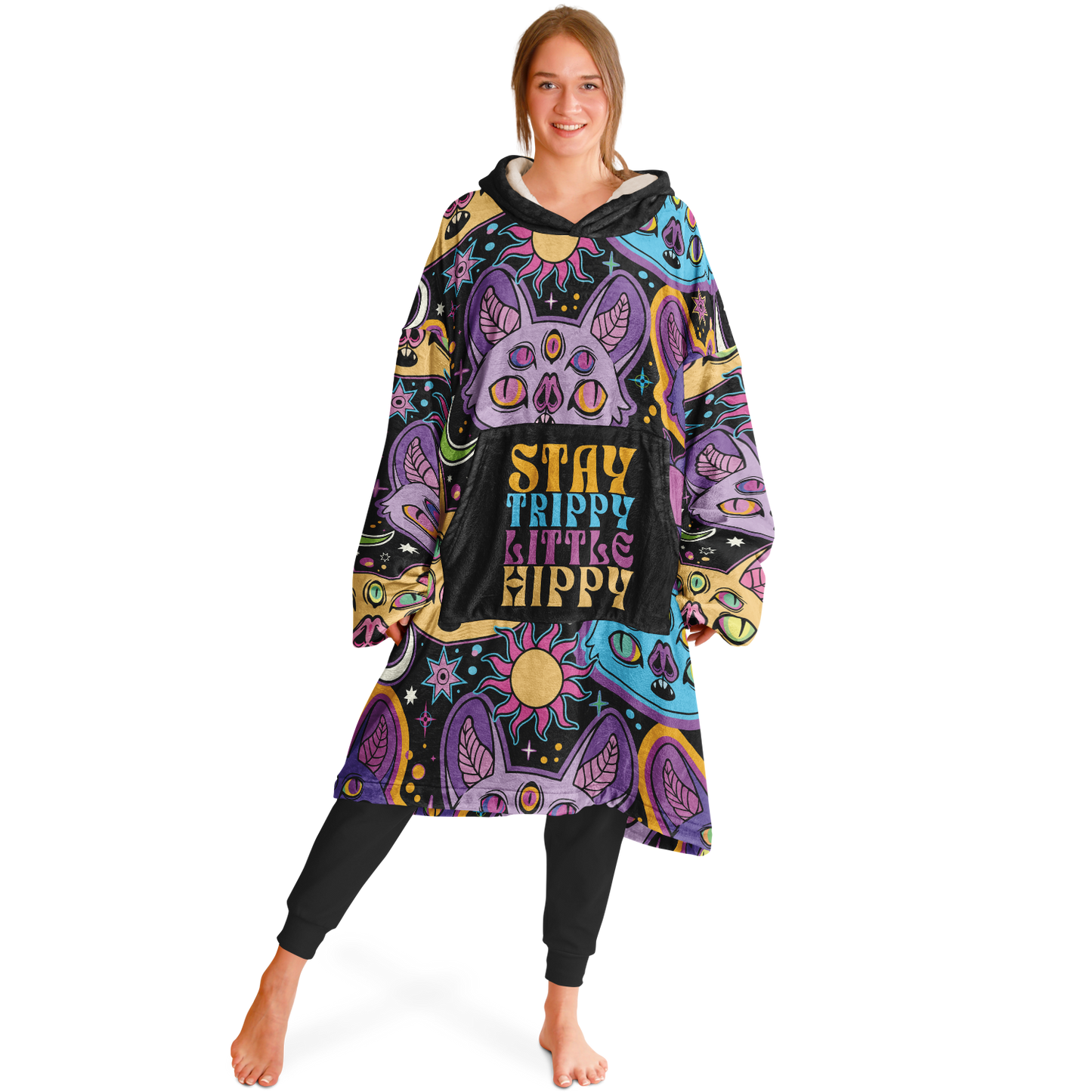 Stay Trippy Little Hippy Super Hoodie - Available for a Strictly Limited Time - Buy 2 & Get FREE Shipping