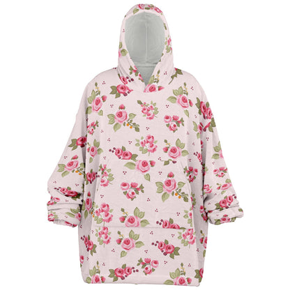 Coquette Hooded Blanket Perfect for Valentine's Day, Galentine's Day, Birthdays or Anniversaries - chaosandthunder