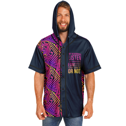 EDM Bangers EDM Jersery All Black - Available for a Strictly Limited Time - Buy 2 & Get FREE Shipping