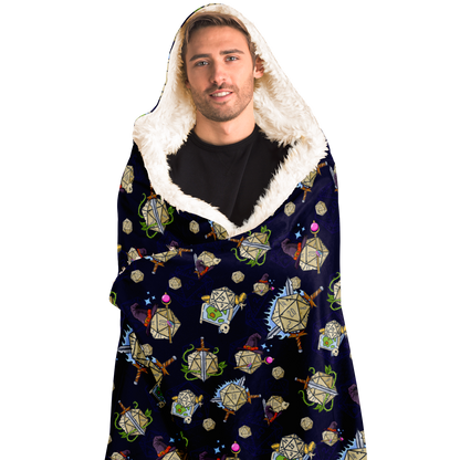 DND Weekend Forecast Hooded Blanket