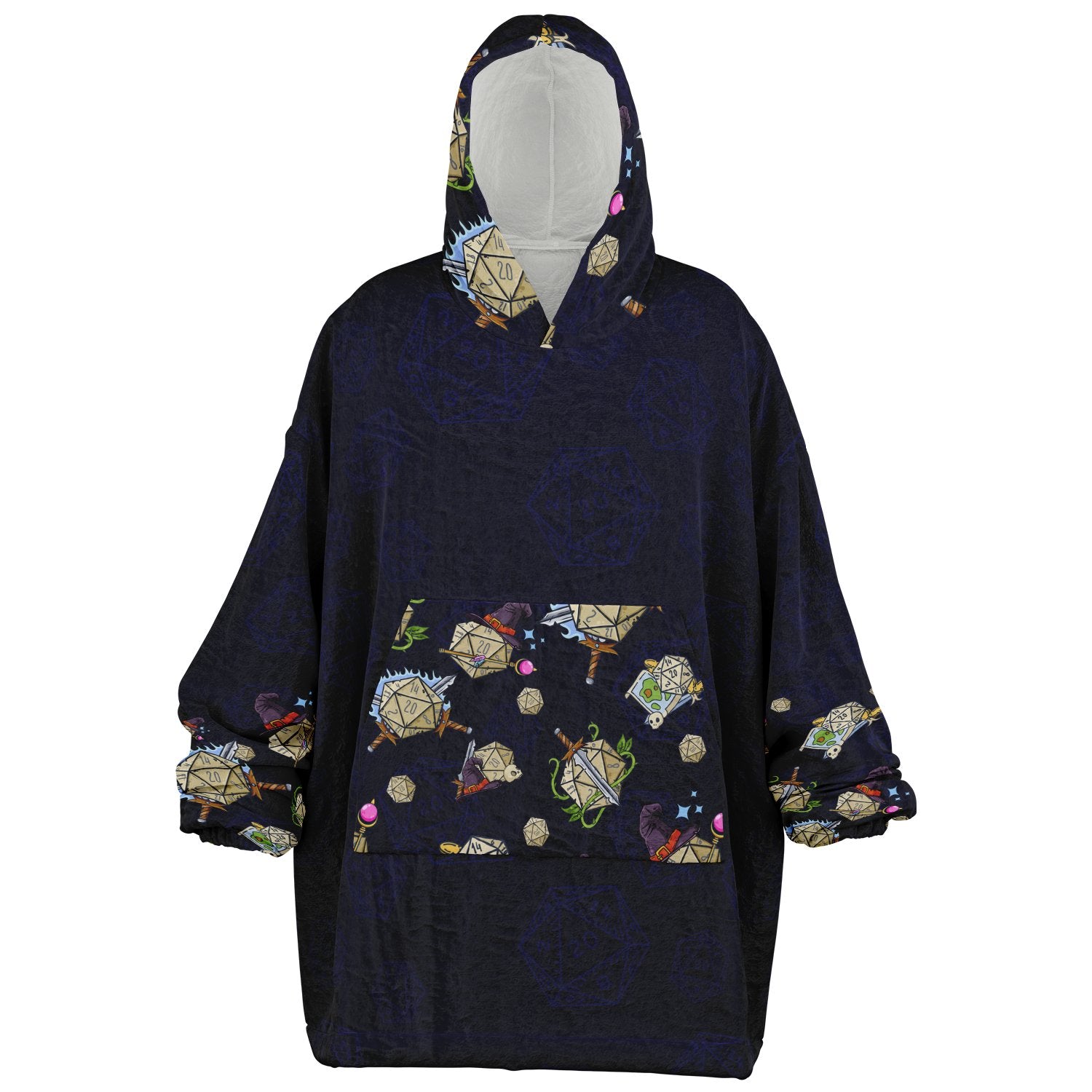 DND Husband & Wife Rolling Partners for Life All Over Print Super Hoodie - chaosandthunder