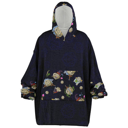 DND Husband & Wife Rolling Partners for Life All Over Print Super Hoodie - chaosandthunder