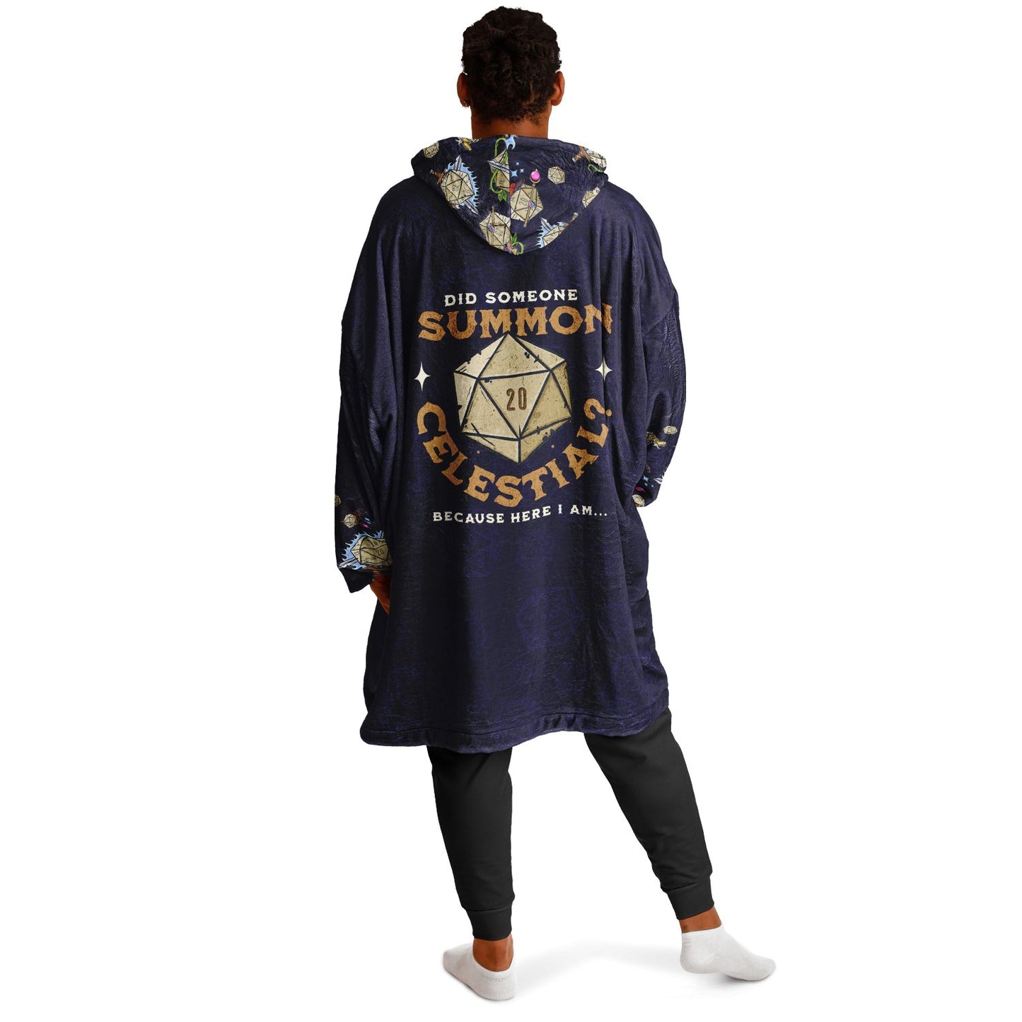 DND Summon Celestial Funny DND Super Hoodie - chaosandthunder