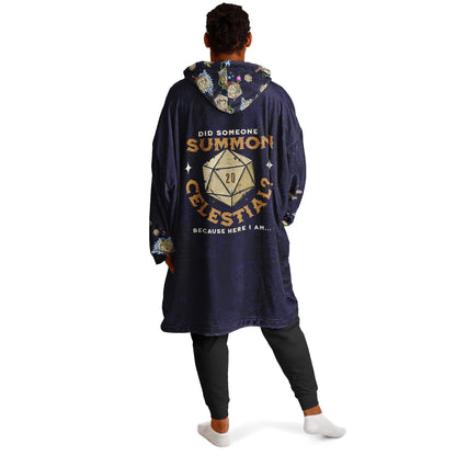 DND Summon Celestial Funny DND Super Hoodie - chaosandthunder