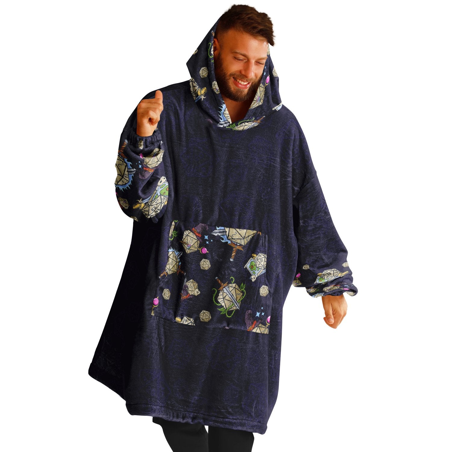 DND Summon Celestial Funny DND Super Hoodie - chaosandthunder