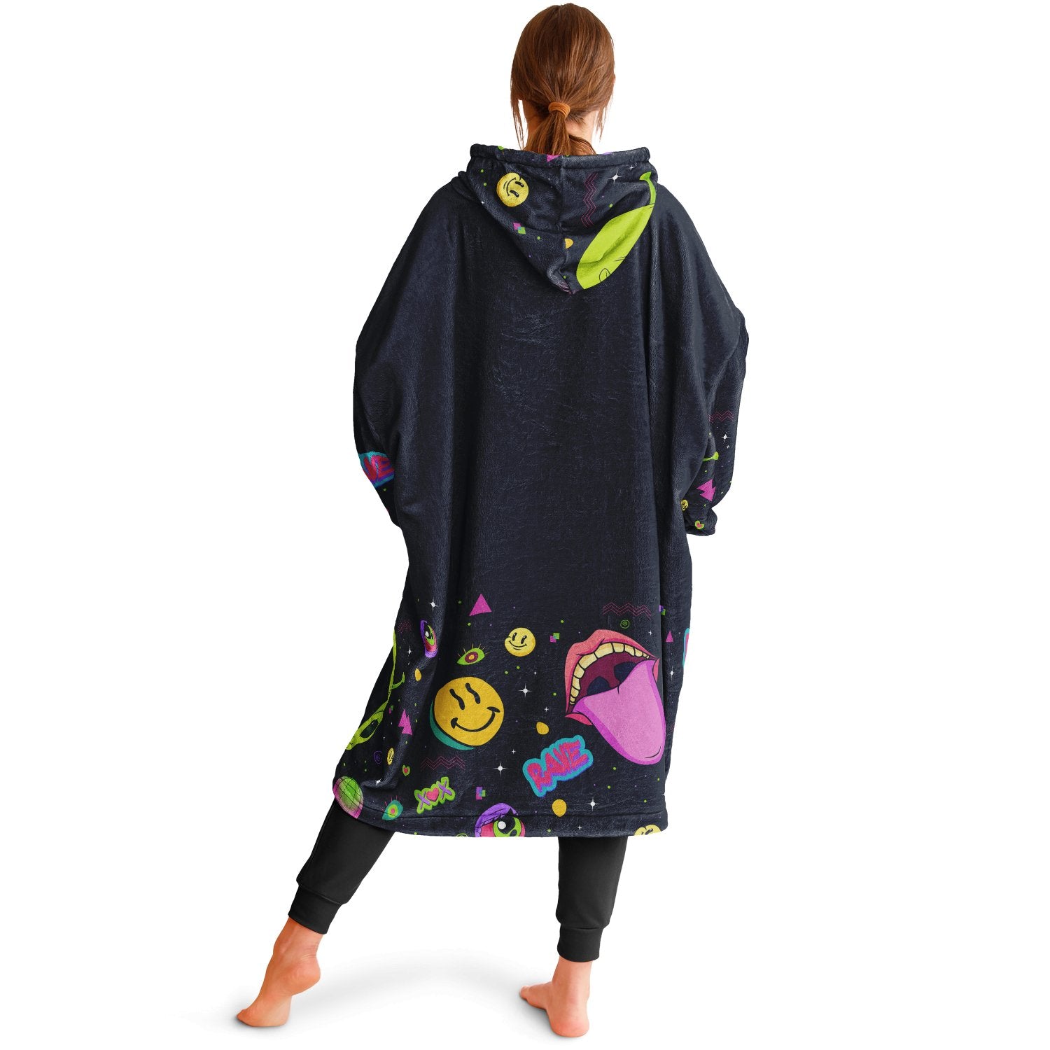 Eat, Sleep Rave, Repeat Super Hoodie - chaosandthunder