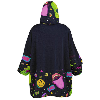 Eat, Sleep Rave, Repeat Super Hoodie - chaosandthunder