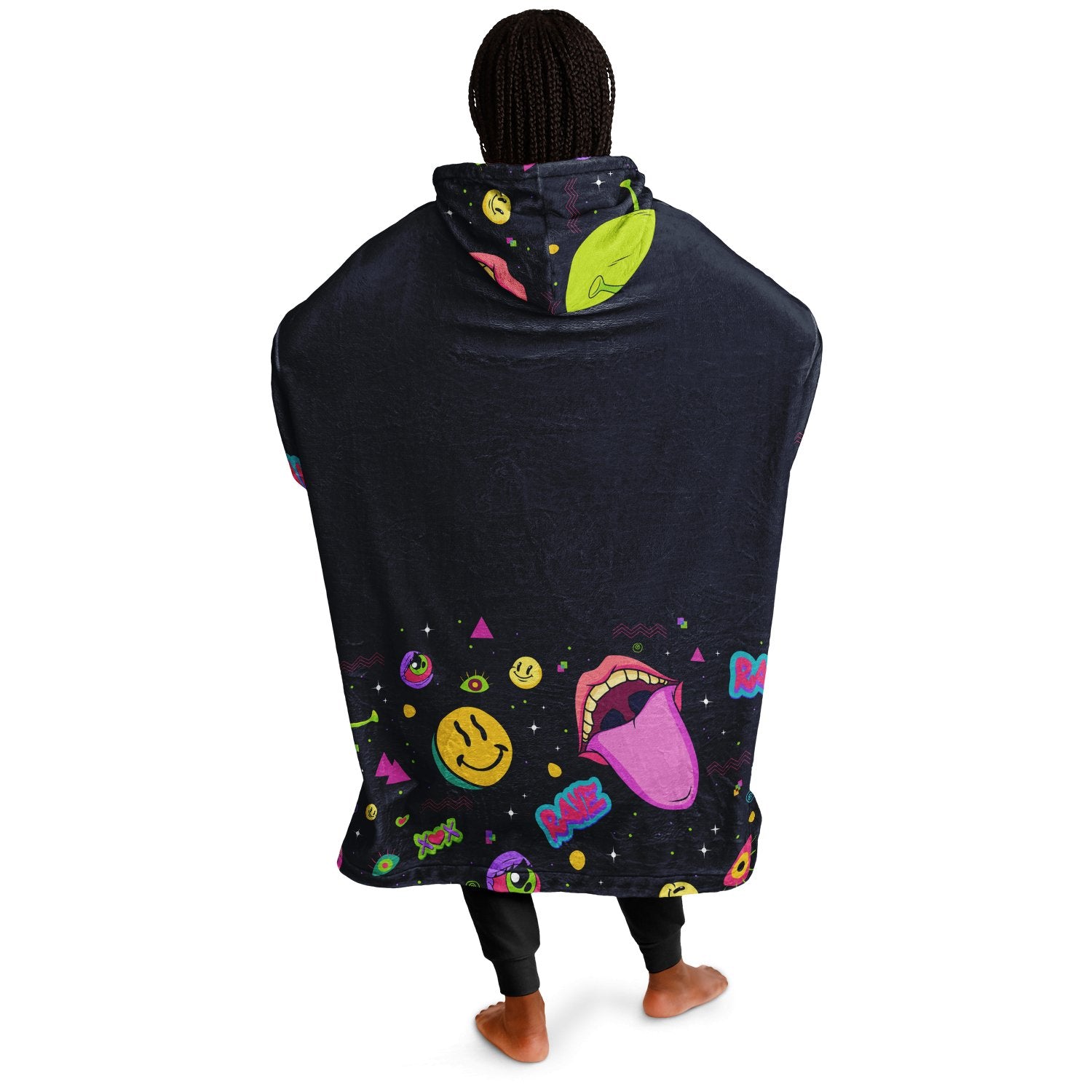 Eat, Sleep Rave, Repeat Super Hoodie - chaosandthunder