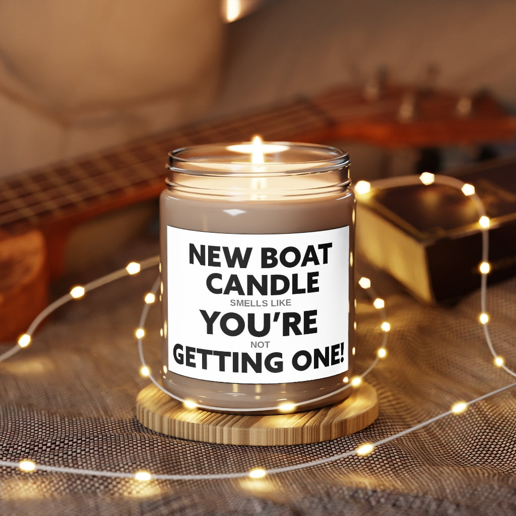 Hilarious New Boat Candle - Aromatherapy Candles, 9oz