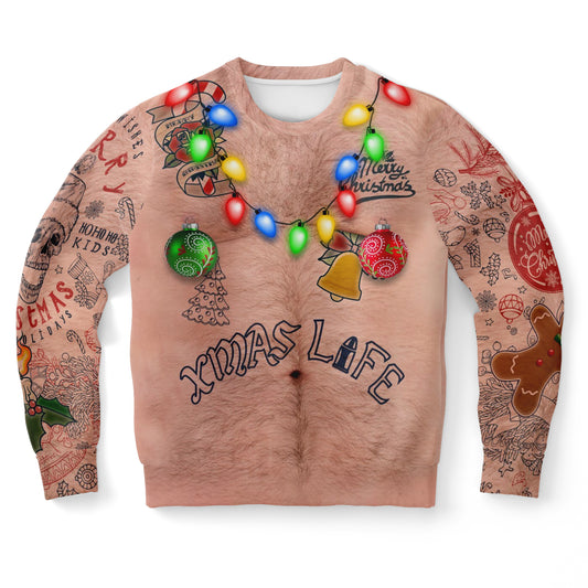 Hilarious Tatted Ugly Christmas Sweater