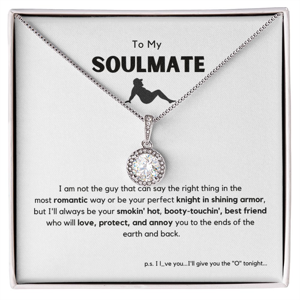 To My Soulmate, Best Friends | Stunning Necklace with Message Card | Ships FAST & FREE From the USA 🇺🇸