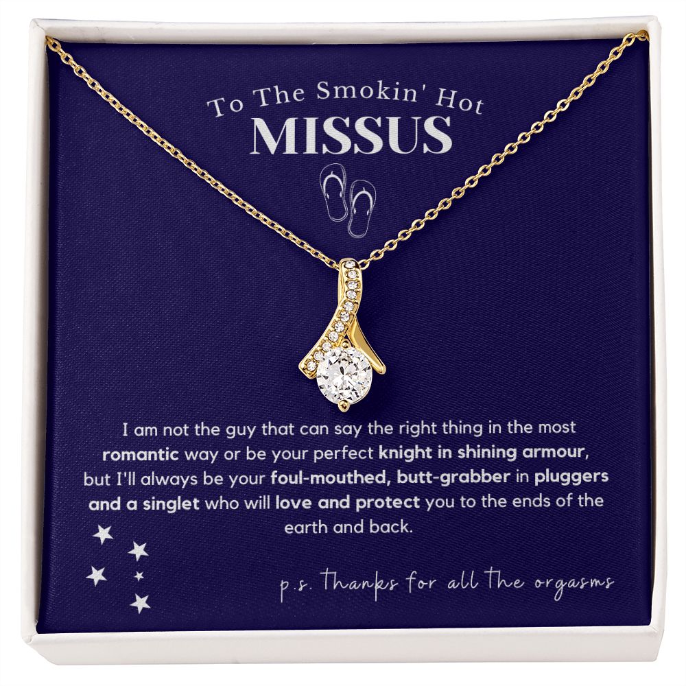 To The Missus, Pluggers & a Singlet Necklace | Ships FAST & FREE Worldwide 🌏