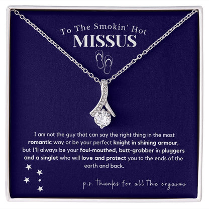 To The Missus, Pluggers & a Singlet Necklace | Ships FAST & FREE Worldwide 🌏