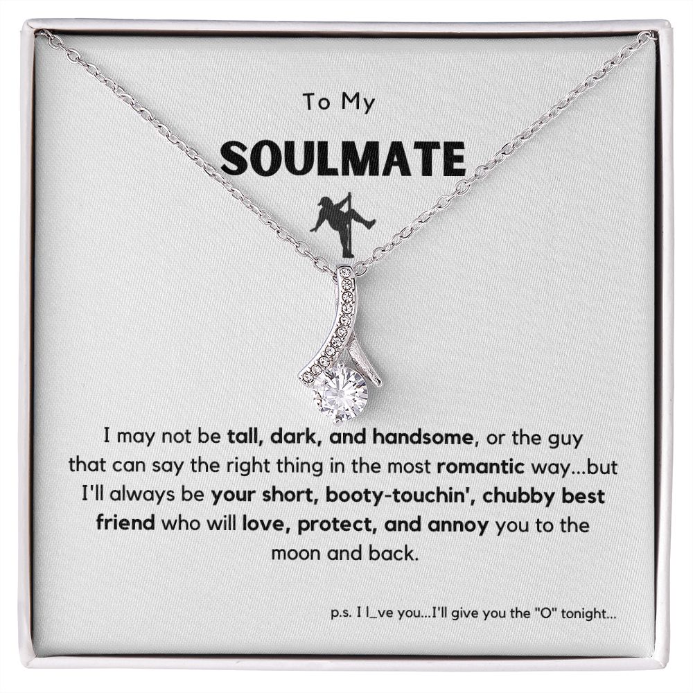 My Soulmate, Tall, Dark & Handsome Alluring Beauty Necklace | Ships FAST & FREE From the USA 🇺🇸