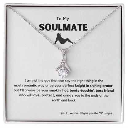 To My Soulmate, Best Friends | Stunning Necklace with Message Card | Ships FAST & FREE From the USA 🇺🇸