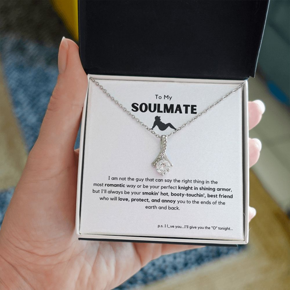 To My Soulmate, Best Friends | Stunning Necklace with Message Card | Ships FAST From the USA 🇺🇸 Save 50% When You Order Today!