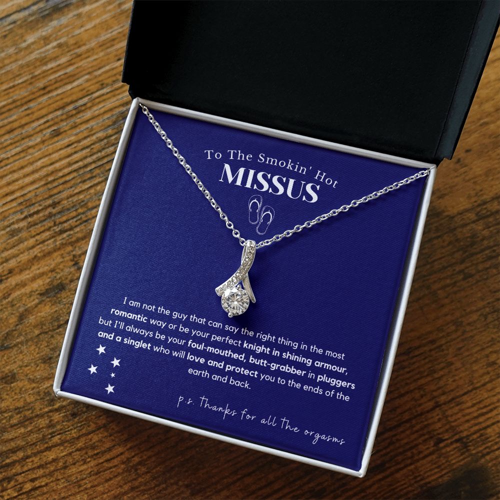 To The Missus, Pluggers & a Singlet Necklace | Ships FAST & FREE Worldwide 🌏