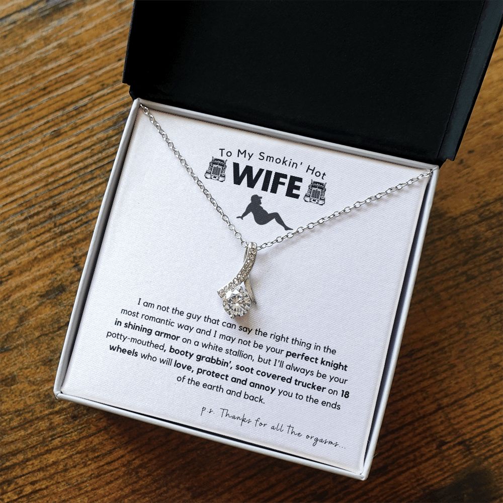 Truckers online wife necklace