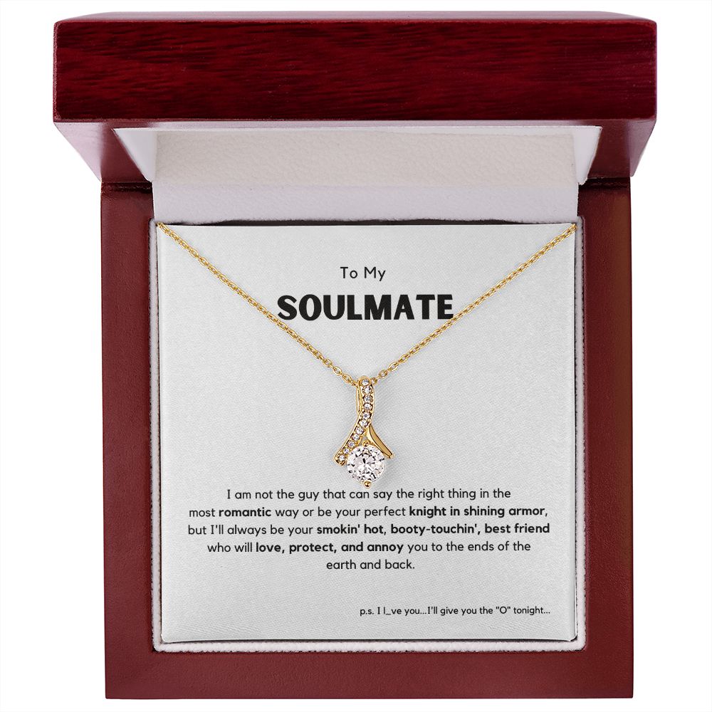 To My Soulmate, Love Protect Annoy | Stunning Necklace with Message Card | Ships FAST & FREE From the USA 🇺🇸