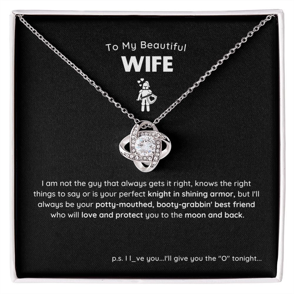 My Beautiful Wife Dark Knight Necklace | Ships FAST & FREE From the USA🇺🇸