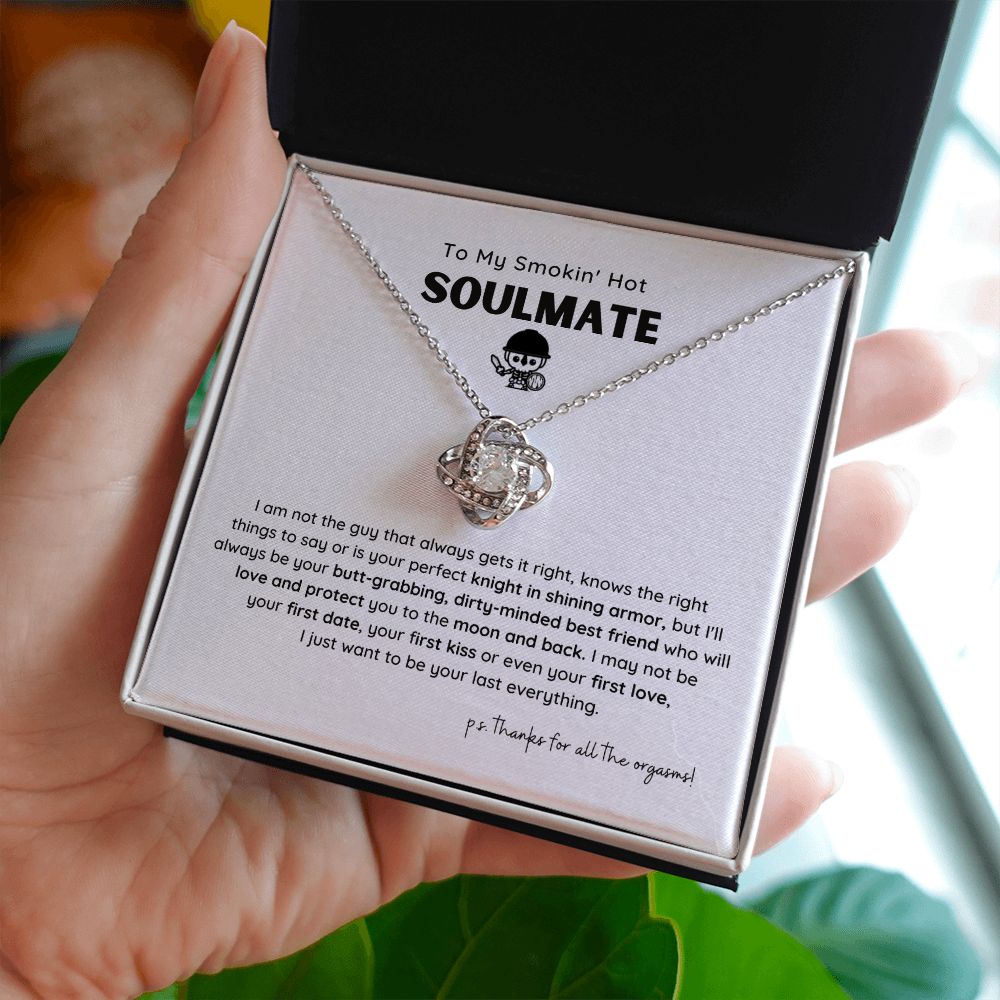 Cute Soulmate Last Everything Love Knot Necklace | Ships FAST & FREE From the USA🇺🇸