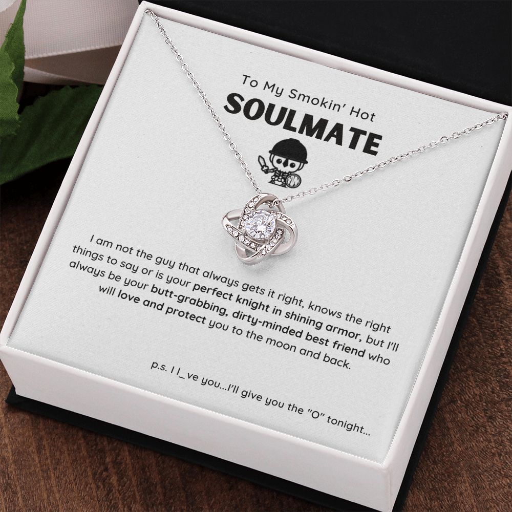 Smokin' Hot Cute Best Friend Love Knot Necklace | Ships FAST & FREE From the USA🇺🇸