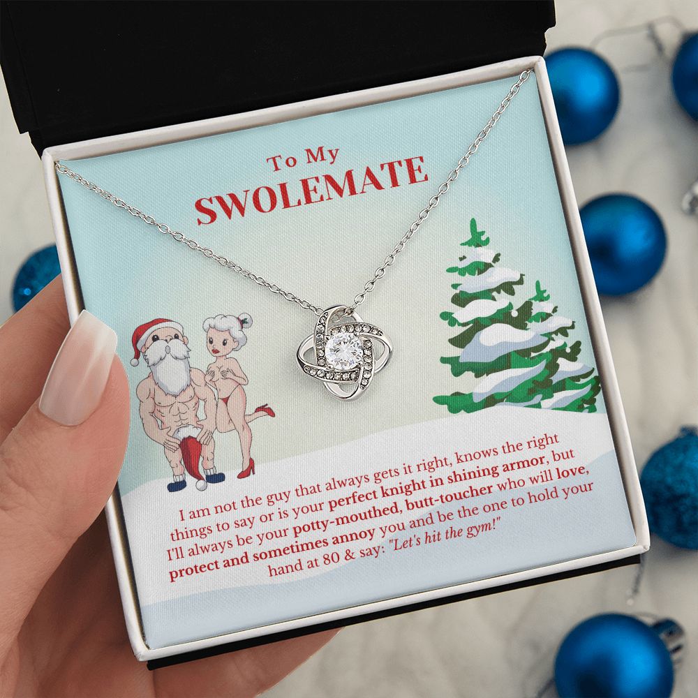 Sexy Mr & Mrs Claus Stunning Alluring Knot Necklace | Ships FAST & FREE from the USA 🇺🇸