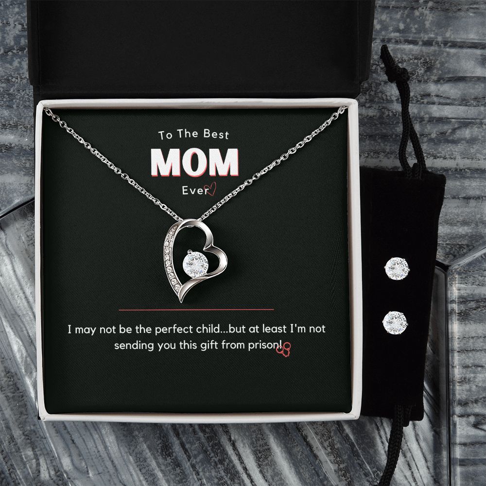 Funny To Mom, My Prison Necklace Gift From Daughter or Son