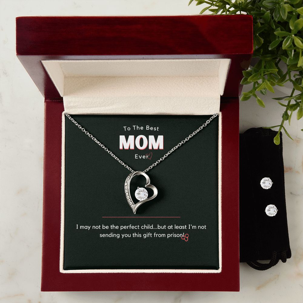 Funny To Mom, My Prison Necklace Gift From Daughter or Son
